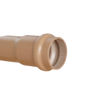 Tubo PBA Marrom Classe 15 - Junta Elástica 50mm